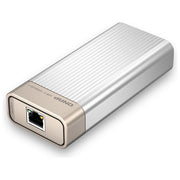QNAP adattatore di rete USB4 Type-C, QNA-UC10G2T, doppia porta 10GbE, multi-gigabit, senza ventola, compatibile Windows macOS Linux