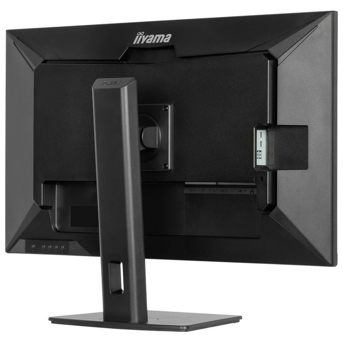Iiyama ProLite XUB3297QSNP-B1 monitor 32 pollici, IPS QHD 2560x1440, dock USB-C 95W, KVM integrato, LAN, 100Hz, altoparlanti, nero