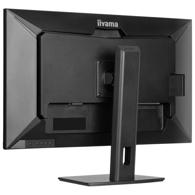 Iiyama ProLite XUB3297QSNP-B1 monitor 32 pollici, IPS QHD 2560x1440, dock USB-C 95W, KVM integrato, LAN, 100Hz, altoparlanti, nero
