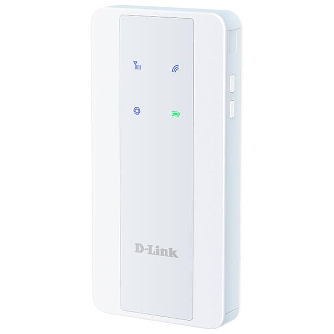 D-Link F518, hotspot mobile 5G Wi-Fi 6 AX1800, router portatile dual band, batteria 8000 mAh, power bank, WPA3, fino a 16 dispositivi
