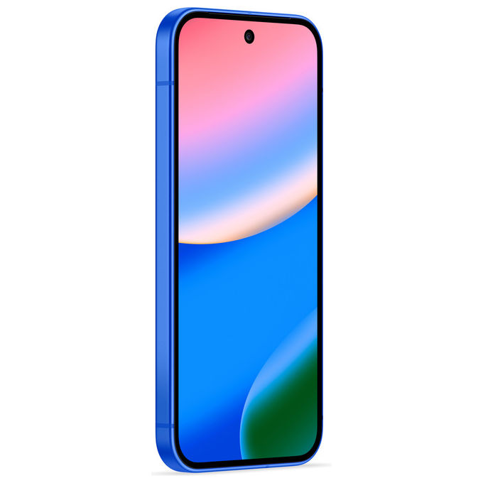 Google Pixel 10, smartphone 5G, display OLED 6.3'', tripla fotocamera 48 MP, 12 GB RAM, 256 GB, Android 16, blu indaco