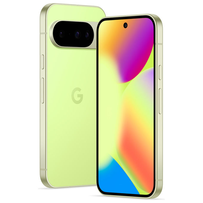 Google Pixel 10, smartphone 5G, display OLED 6.3'', tripla fotocamera 48 MP, 12 GB RAM, 256 GB, Android 16, verde cedro
