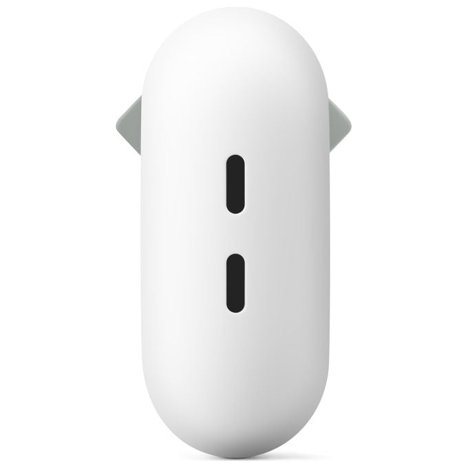 Google caricatore USB-C 67W, doppia porta, ricarica rapida, compatibile Pixel e dispositivi USB-C, Bianco