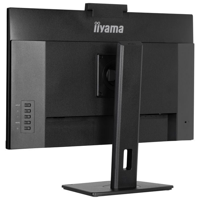 Iiyama ProLite XUB2790QSUH-B2, monitor IPS 27 pollici QHD, webcam 5MP Windows Hello, hub USB-C 65W, KVM integrato, nero