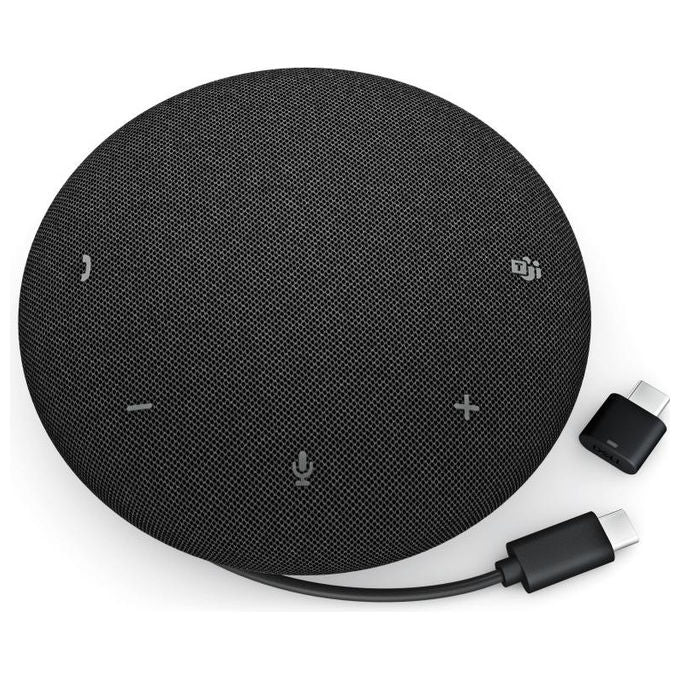 Dell vivavoce wireless SL525, cancellazione rumore AI, 4 microfoni, Bluetooth 5.3, USB-C, batteria 12h, IP64, certificato Teams e Zoom