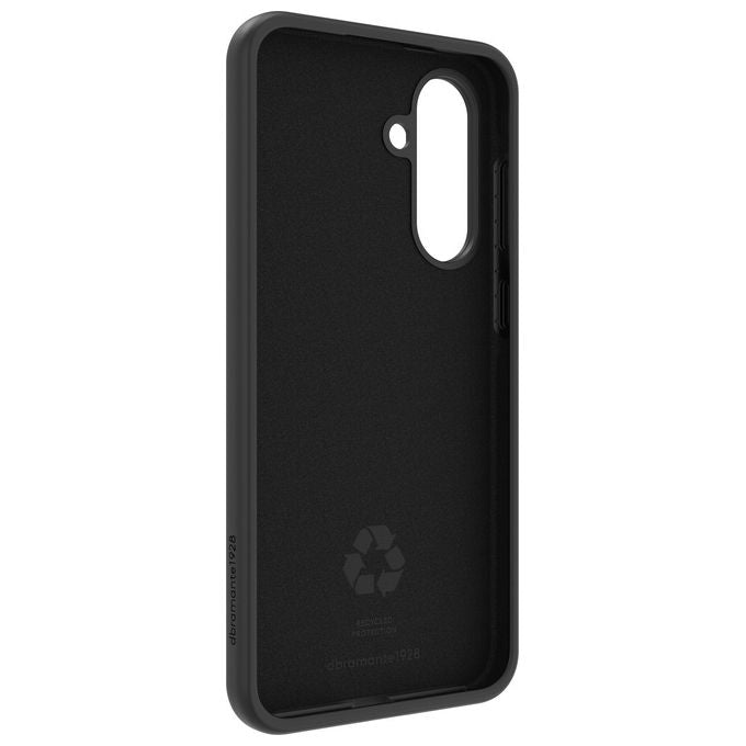 Dbramante1928 cover per Samsung Galaxy A36 5G, protezione 3 strati, anti-urti e graffi, 100% riciclata GRS, nero