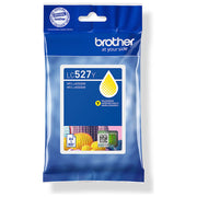 Brother cartuccia d'inchiostro giallo LC527Y, originale, inchiostro a base di pigmento, 900 pagine, compatibile MFC-J4350DW, MFC-J4550DW