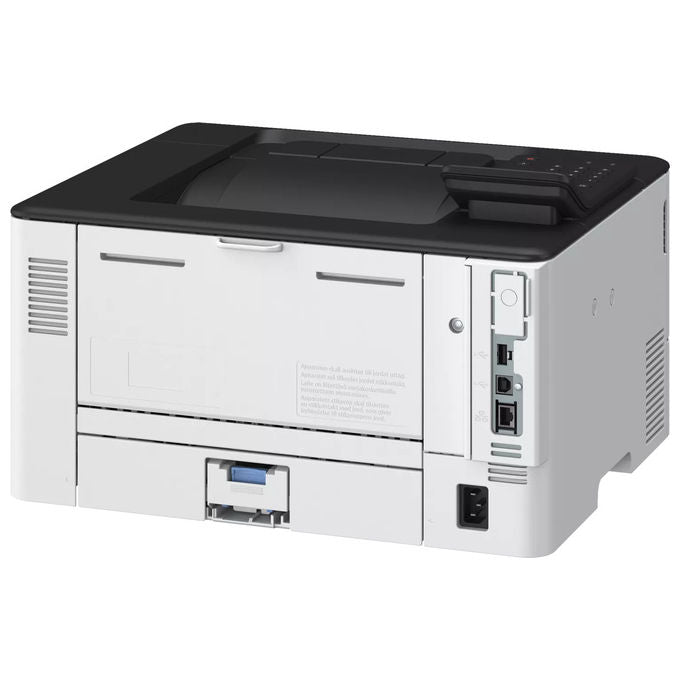 Canon stampante laser monocromatica LBP243dw II, A4, 36 ppm, fronte retro automatico, Wi-Fi, LAN Gigabit, USB, 1200x1200 DPI, bianco