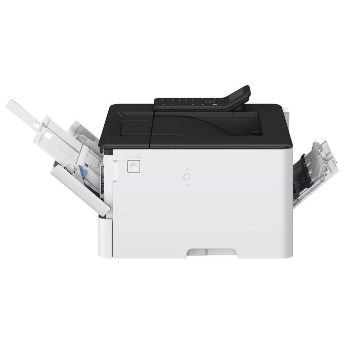 Canon stampante laser monocromatica LBP243dw II, A4, 36 ppm, fronte retro automatico, Wi-Fi, LAN Gigabit, USB, 1200x1200 DPI, bianco