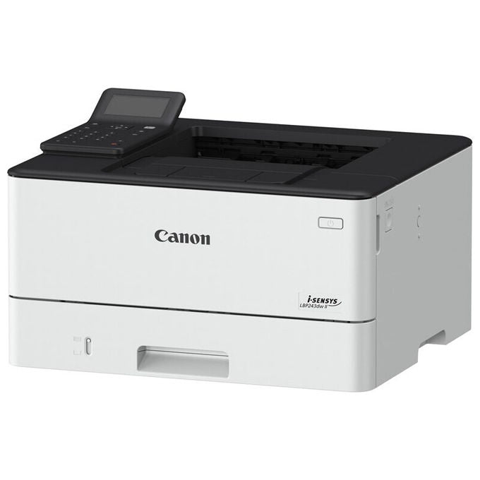 Canon i-SENSYS LBP246dw II, stampante laser monocromatica, 40 ppm, Wi-Fi, fronte retro, A4, 900 fogli, stampa mobile