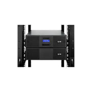 Eaton gruppo di continuita' UPS 9E11KIPMR, 11 kVA 10000 W, doppia conversione online, rack 3U, display LCD, batteria VRLA, nero