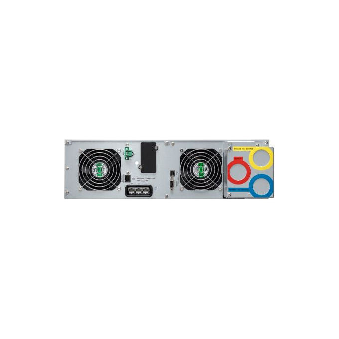 Eaton gruppo di continuita' UPS 9E11KIPMR, 11 kVA 10000 W, doppia conversione online, rack 3U, display LCD, batteria VRLA, nero