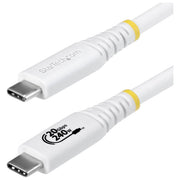 StarTech cavo USB4 2m, USB-C certificato USB-IF, 20 Gbps, Power Delivery 240W, DisplayPort 1.4, 4K 120Hz, guaina TPE