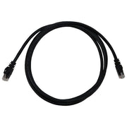 Tripp Lite cavo Ethernet Cat6a 10 Gbps, cavo patch U-UTP, 4,6 m, RJ45 maschio, antigroviglio, nero, N261-015-BK