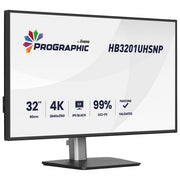 Iiyama monitor ProGraphic 32'', 4K UHD 3840x2160, IPS Black 2.0, 99% DCI-P3, Pantone Validated, USB-C 96W, KVM, HB3201UHSNP-B1