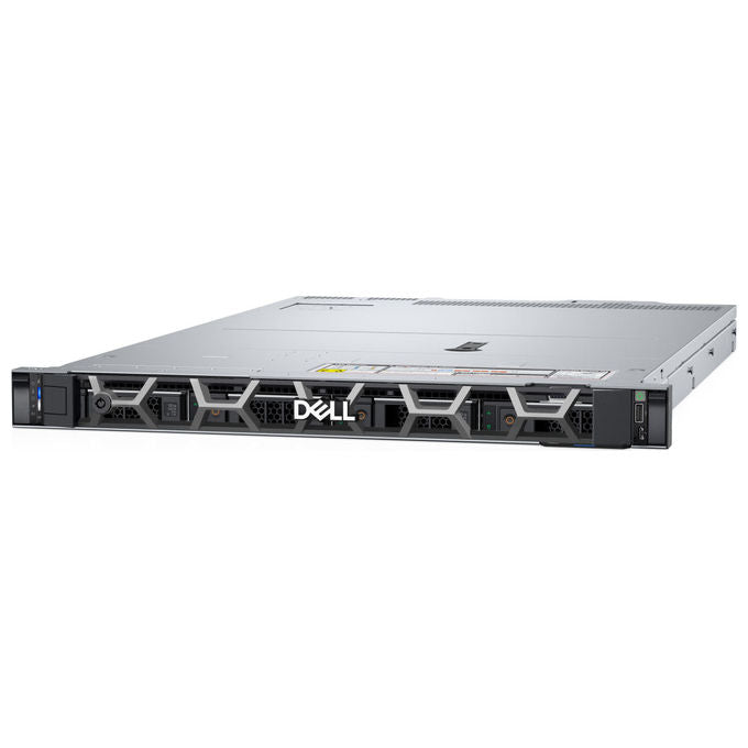 Dell PowerEdge R660XS server rack 1U, Intel Xeon Silver 4514Y 2 GHz, 64 GB DDR5, 2x480 GB SSD SATA, RAID H755, iDRAC9, doppio alimentatore 1100 W