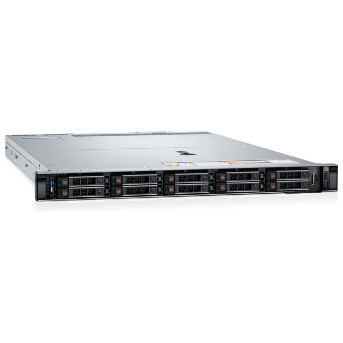 Dell PowerEdge R660XS server rack 1U, Intel Xeon Silver 4514Y 2 GHz, 64 GB DDR5, 2x480 GB SSD SATA, RAID H755, iDRAC9, doppio alimentatore 1100 W