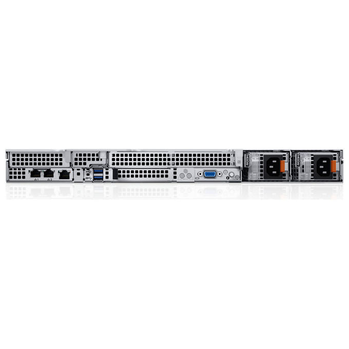 Dell PowerEdge R660XS server rack 1U, Intel Xeon Silver 4514Y 2 GHz, 64 GB DDR5, 2x480 GB SSD SATA, RAID H755, iDRAC9, doppio alimentatore 1100 W