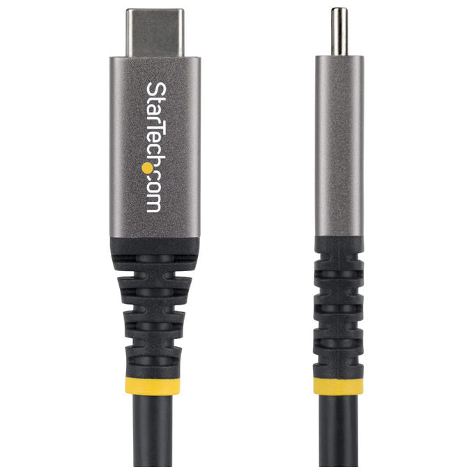 StarTech.com cavo USB4 USB-C 3m, 20 Gbps, Power Delivery 60w, DisplayPort 2.1, 4K 120Hz, certificato USB-IF, guaina TPE, nero