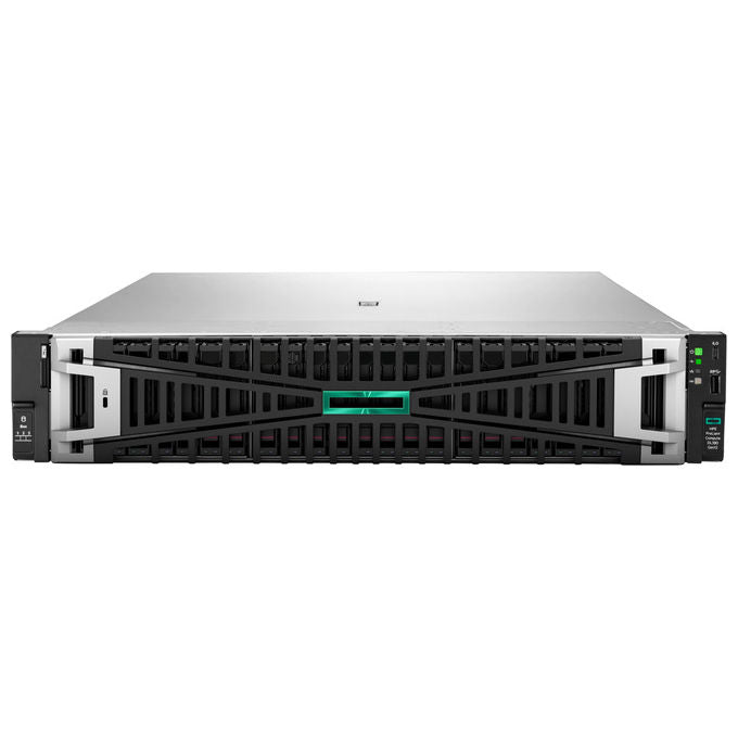 HPE server rack ProLiant DL380 Gen12, Intel Xeon 6505P, 64 GB DDR5, 960 GB SSD, 2U, 10GbE, doppia alimentazione 1000W