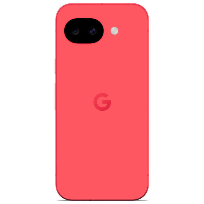 Google GA09608-GB Pixel 10a Smartphone 5G 6.3'' OLED 120Hz Tensor G4 8GB RAM 256GB Doppia Fotocamera 48MP IP68 colore Rosso Lampone