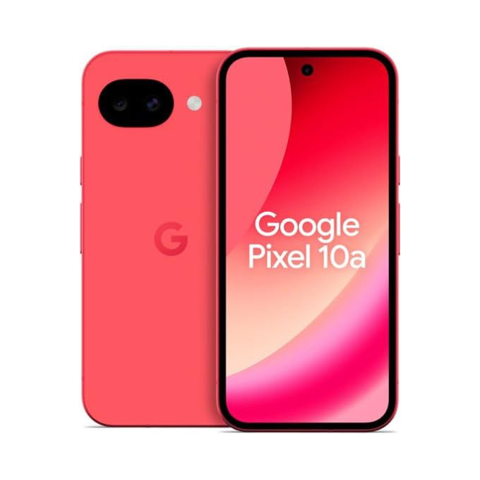 Google Pixel 10a, smartphone 5G, display 6.3'' pOLED 120Hz, 8GB RAM, 128GB, fotocamera 48MP, Android 16, Berry