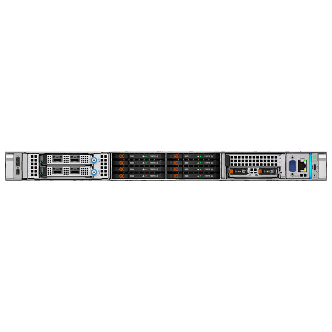 Dell PowerEdge R470 server rack 1U, Intel Xeon 6517P 3,2 GHz, 32 GB DDR5, 2x SSD 480 GB SATA, RAID H965i, iDRAC10