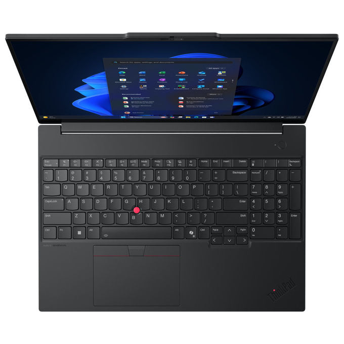 Lenovo ThinkPad E16 GEN 3 Intel Core Ultra 7 16GB 512GB SSD 16'' WUXGA Windows 11 Pro Nero