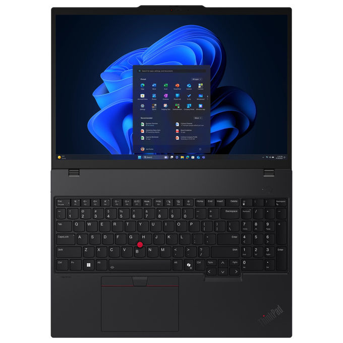 Lenovo ThinkPad T16 Gen 4 Intel Core Ultra 5 226V 16'' notebook 16 GB SSD 512 GB Wi-Fi 7 Windows 11 Pro colore Nero
