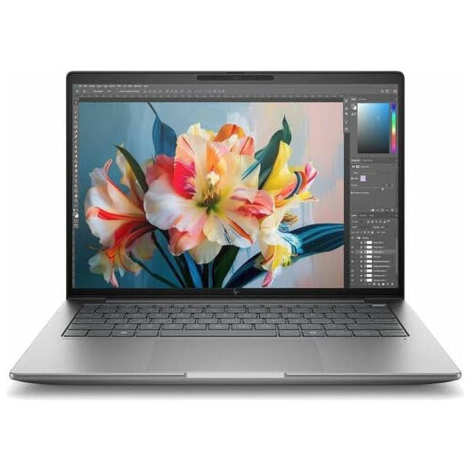 HP D5JM4ET ZBook 8 G1i Mobile Workstation 14'' WUXGA Intel Core Ultra 7 16GB RAM 512GB SSD NVIDIA RTX 500 Ada Windows 11 Pro Argento