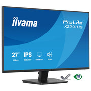 Iiyama ProLite X2791HS-B1, monitor 27 pollici Full HD IPS, 120 Hz, 1 ms, AMD FreeSync, altoparlanti integrati, nero