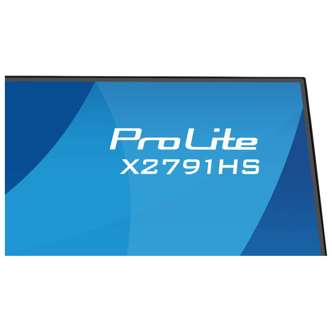 Iiyama ProLite X2791HS-B1, monitor 27 pollici Full HD IPS, 120 Hz, 1 ms, AMD FreeSync, altoparlanti integrati, nero