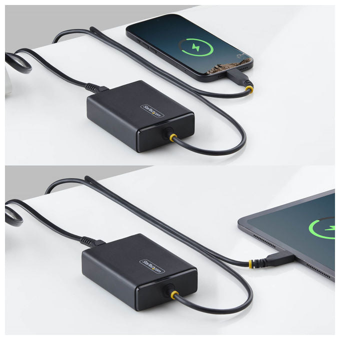 StarTech.com caricatore USB-C 100W, Power Delivery 3.0, cavo USB-C 1,8 m, compatibile laptop, nero, 1100LE-USB-C-CHARGER