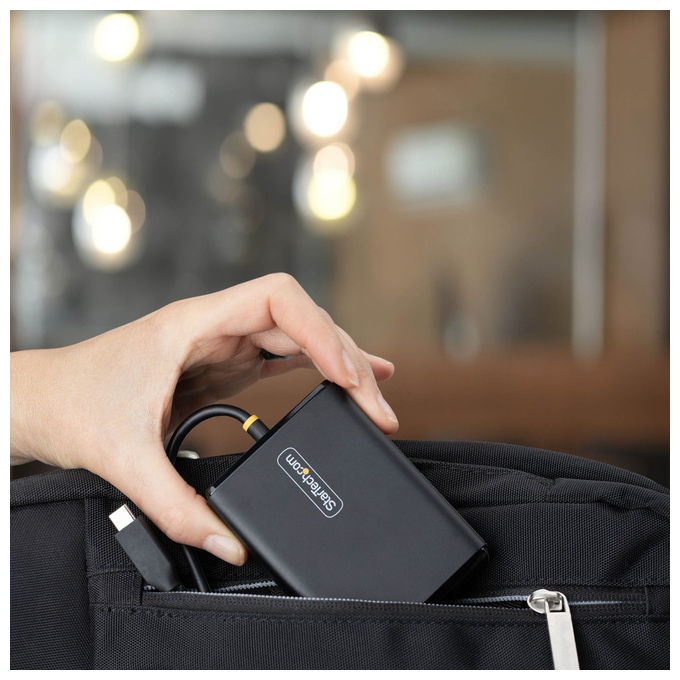 StarTech.com caricatore USB-C 100W, Power Delivery 3.0, cavo USB-C 1,8 m, compatibile laptop, nero, 1100LE-USB-C-CHARGER