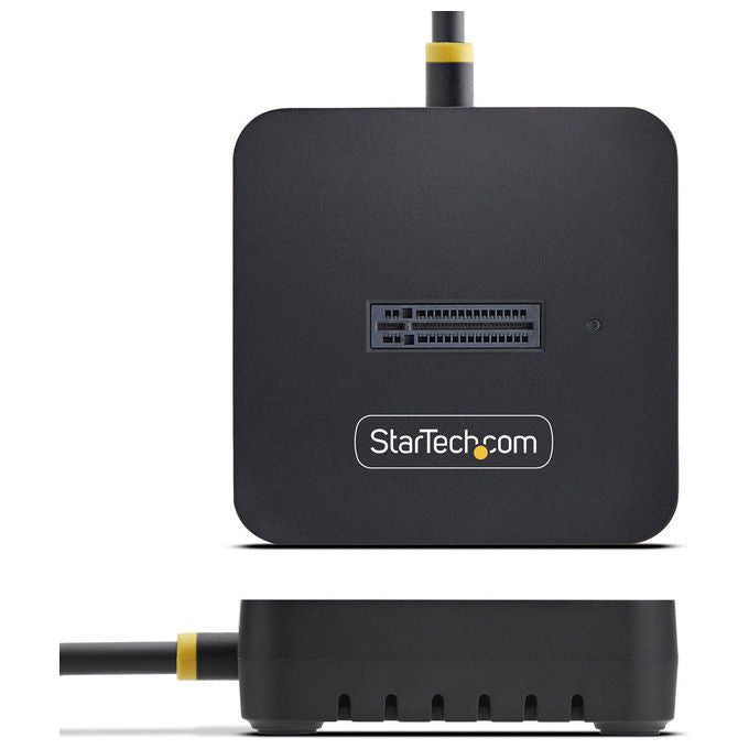StarTech.com adattatore dock usb-c usb-a per ssd m.2 nvme, 10 gbps, lettore esterno, installazione senza attrezzi, nero