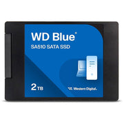 SanDisk WD Blue SA510 ssd interno 2 tb, SATA III, 2,5'', 560 mb-s lettura, 520 mb-s scrittura, 3D TLC NAND