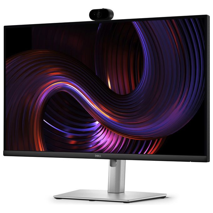Dell monitor 27 pollici QHD IPS, P2726DEV, webcam 4MP integrata, USB-C 90W, hub USB, Quad HD 2560x1440, 100Hz, ethernet