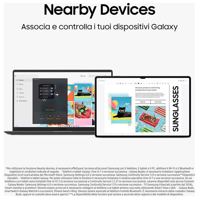 Samsung NP750XHD-KD5IT Galaxy Book5 Intel Core Ultra 7 255U Notebook 15.6 Full HD 32GB RAM 1TB SSD Grigio