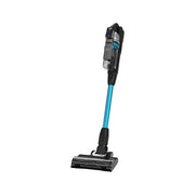 BLACK+DECKER aspirapolvere a scopa senza fili BSV520BRB-QW, 18V, tecnologia ciclonica, luci LED, 55 min autonomia, blu