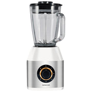Sencor frullatore a bicchiere SBL 4871WH, 800 W, 1,5 L, bicchiere in vetro, 6 velocita', funzione pulse, display LCD, bianco