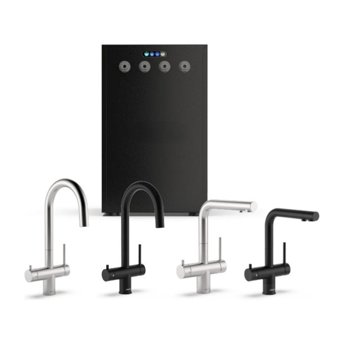 Zerica you 150 con youtap-u, distributore d'acqua, rubinetto, colore nero