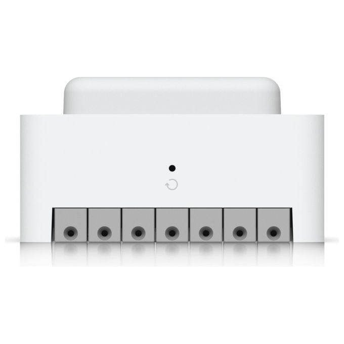 Ubiquiti UA-HUB-DOOR-MINI UniFi Access Hub Controllo Accessi Porta Singola 3 porte GbE RJ45 PoE++ Montaggio DIN Rail
