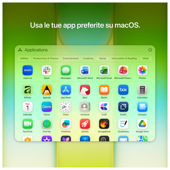 Apple MacBook Neo 13'', chip A18 Pro, cpu 6 core, gpu 5 core, 8GB, 256GB SSD, display Liquid Retina, rosa pastello