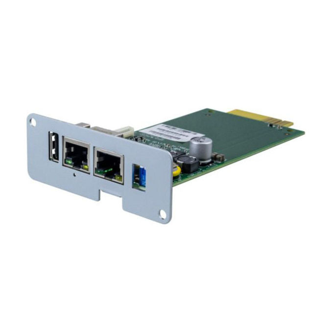 Legrand CS102, scheda SNMP interfaccia di rete per UPS, Gigabit Ethernet 1000 Mbit-s, 2 porte RJ45, gestione remota