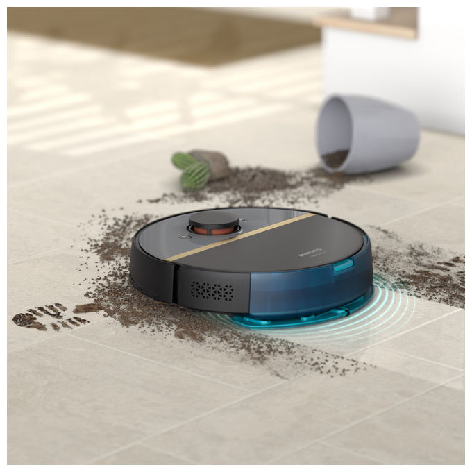 Philips robot aspirapolvere e lavapavimenti HomeRun 7000 Series XU7100-01, 5000 Pa, navigazione laser, svuotamento automatico, Wi-Fi, 180 min