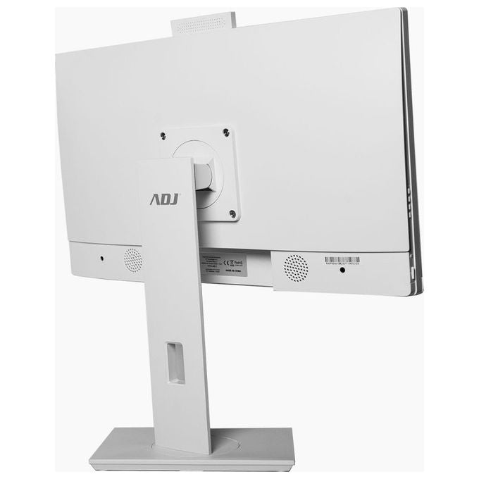 Adj pc all in one 27 pollici, Intel Core i5-12450H, 16GB RAM, 1TB SSD, Windows 11 Pro, Full HD, webcam 5MP, Wi-Fi, bianco