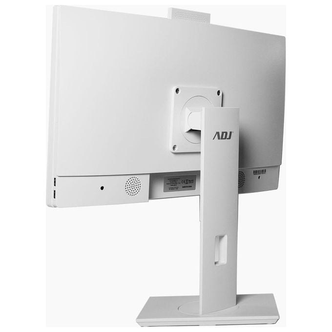 Adj pc all in one 27 pollici, Intel Core i5-12450H, 16GB RAM, 1TB SSD, Windows 11 Pro, Full HD, webcam 5MP, Wi-Fi, bianco