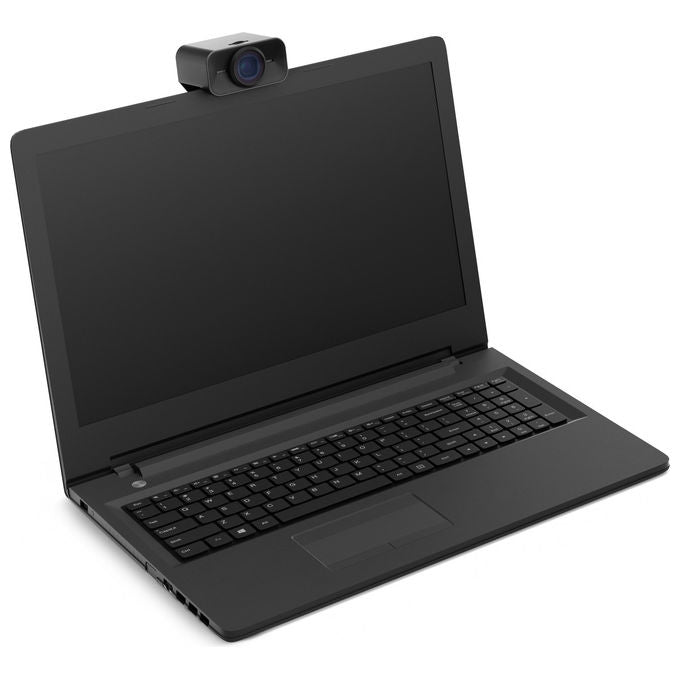 Epos Expand Vision 1, webcam 4K Ultra HD, USB-C, 90°, microfono doppio, cancellazione rumore, otturatore privacy, Teams, Zoom, nera