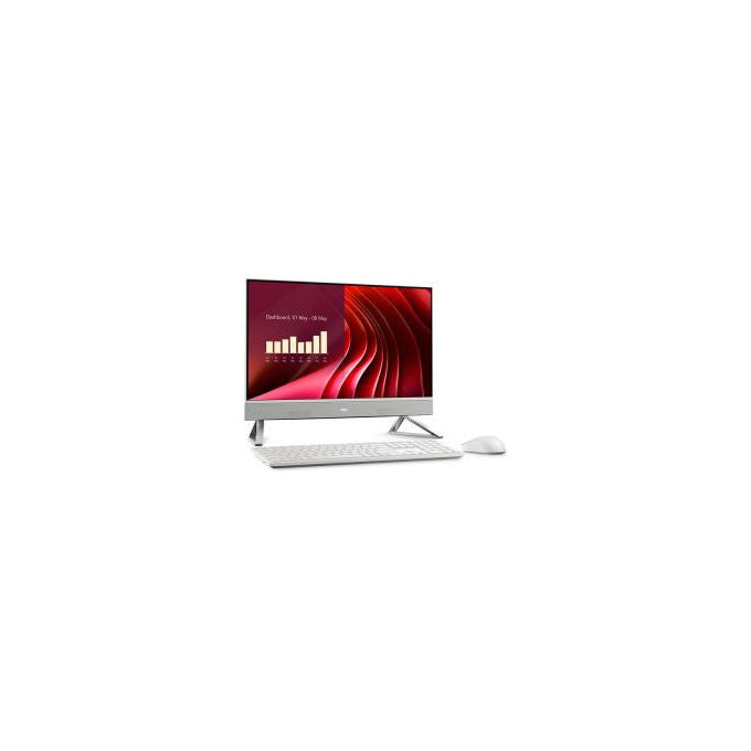 Adj all-in-one 21,5 pollici, Intel Core i5-12400, 16 GB RAM, 256 GB SSD, Windows 11 Pro, touch screen, Full HD, argento e Bianco
