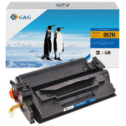 GandG toner compatibile Canon 057H, nero, 10000 pagine, per iSensys LBP223dw LBP226dw MF443dw MF445dw